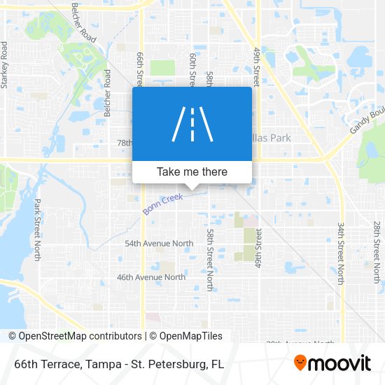 66th Terrace map