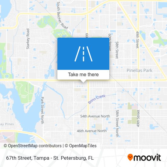 Mapa de 67th Street