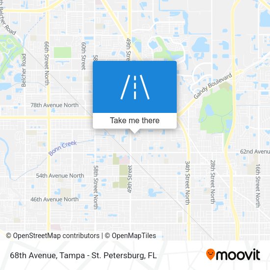 Mapa de 68th Avenue