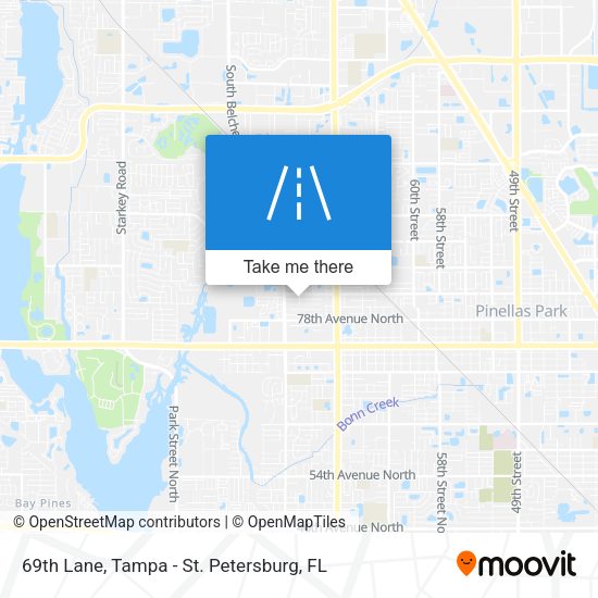Mapa de 69th Lane
