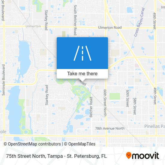 Mapa de 75th Street North