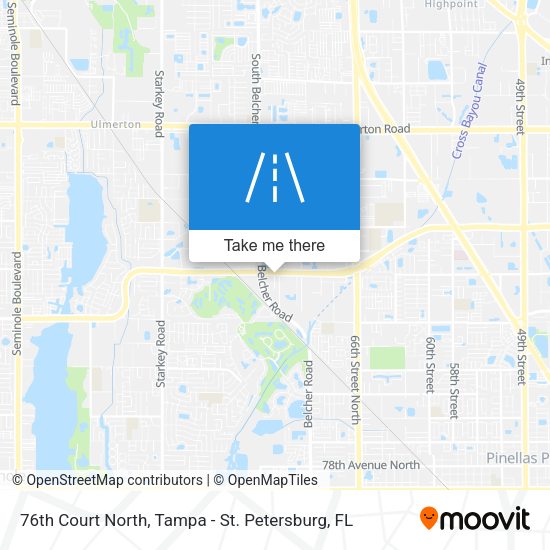 Mapa de 76th Court North