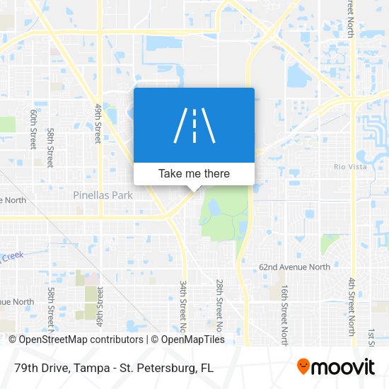 Mapa de 79th Drive