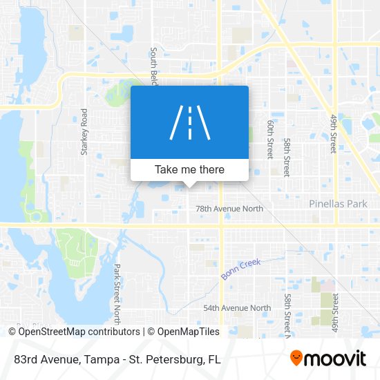 83rd Avenue map