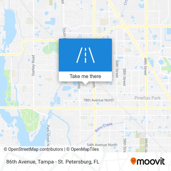 86th Avenue map