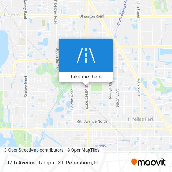 97th Avenue map