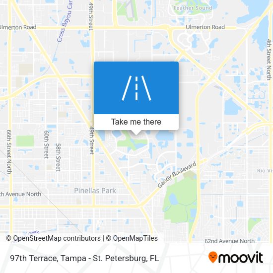 97th Terrace map