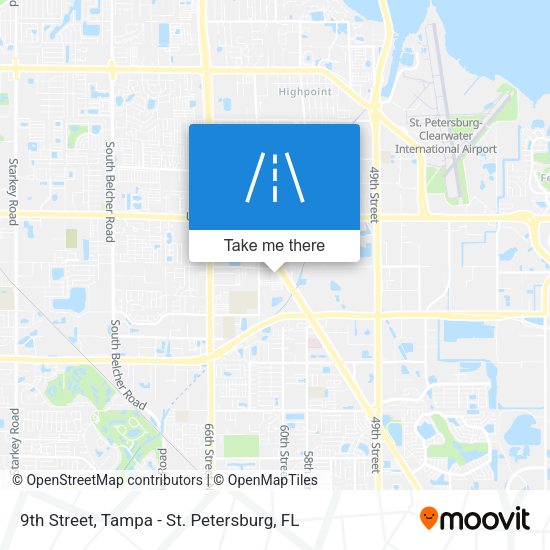 9th Street map