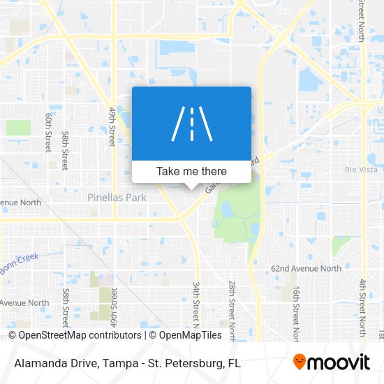 Mapa de Alamanda Drive