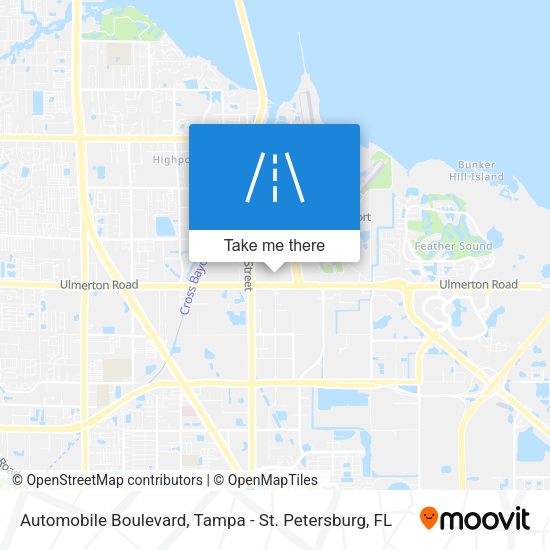 Automobile Boulevard map