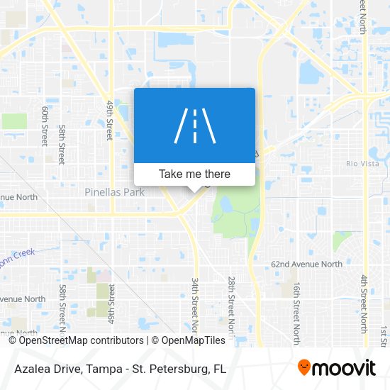Mapa de Azalea Drive