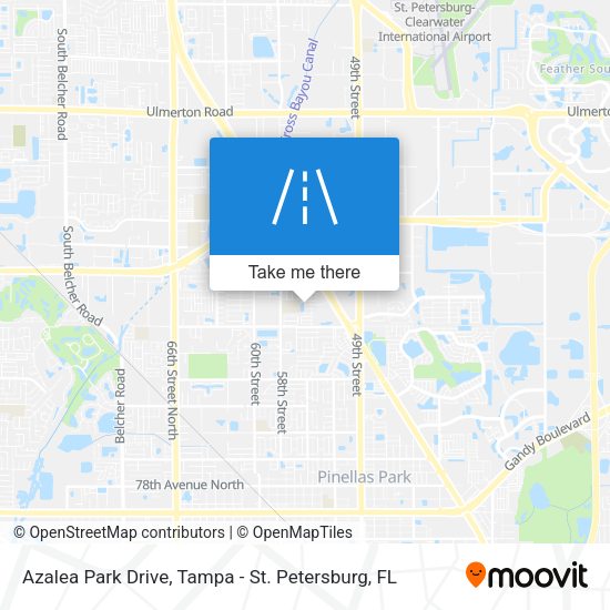 Mapa de Azalea Park Drive