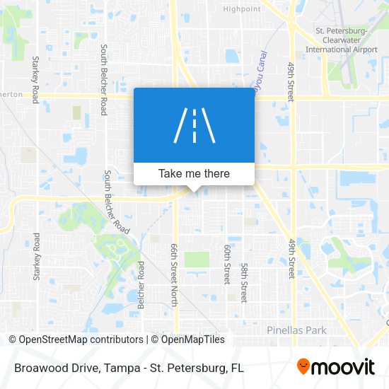 Broawood Drive map