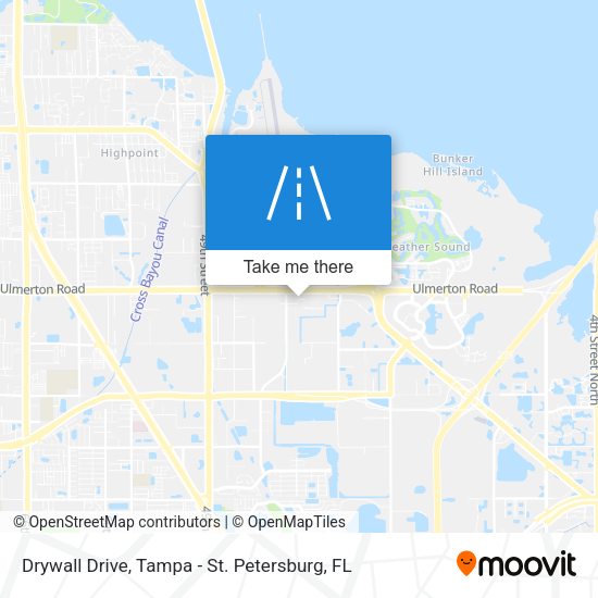 Drywall Drive map