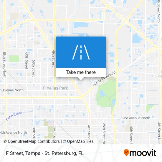 Mapa de F Street