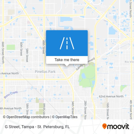G Street map