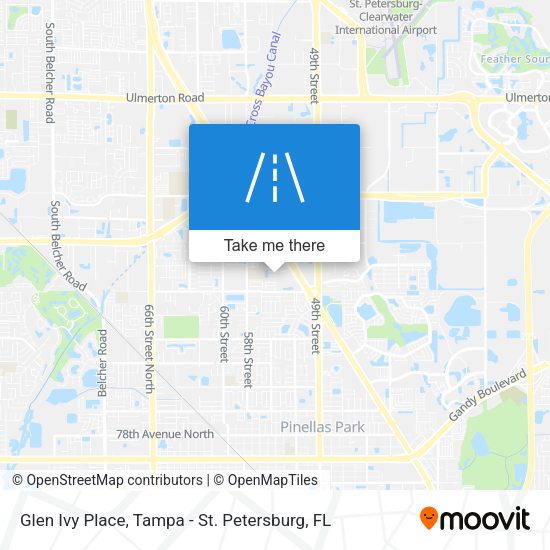 Mapa de Glen Ivy Place