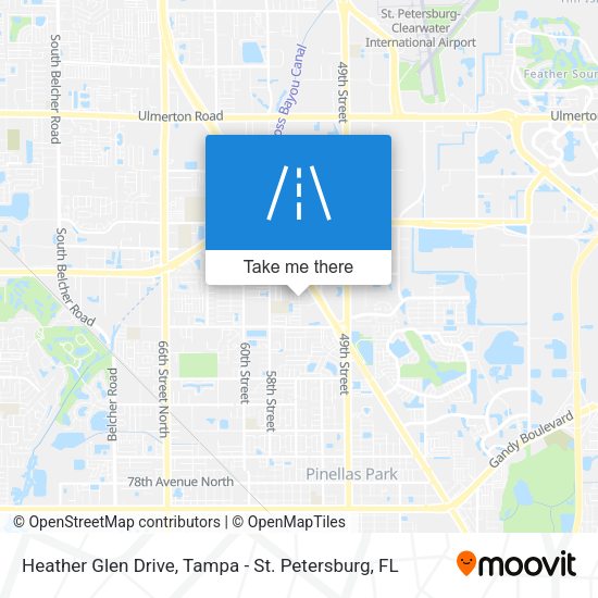 Heather Glen Drive map