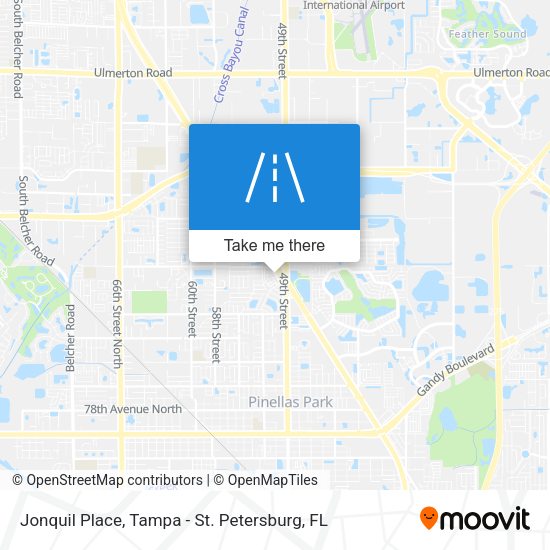 Jonquil Place map