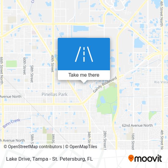 Lake Drive map