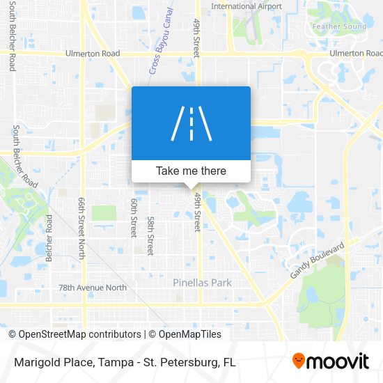 Marigold Place map