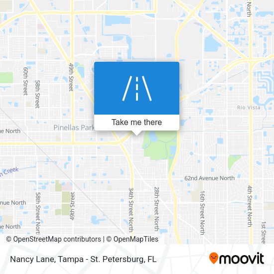 Nancy Lane map