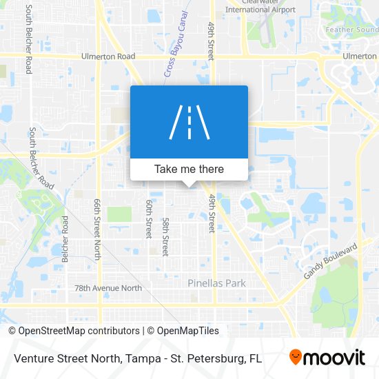 Mapa de Venture Street North