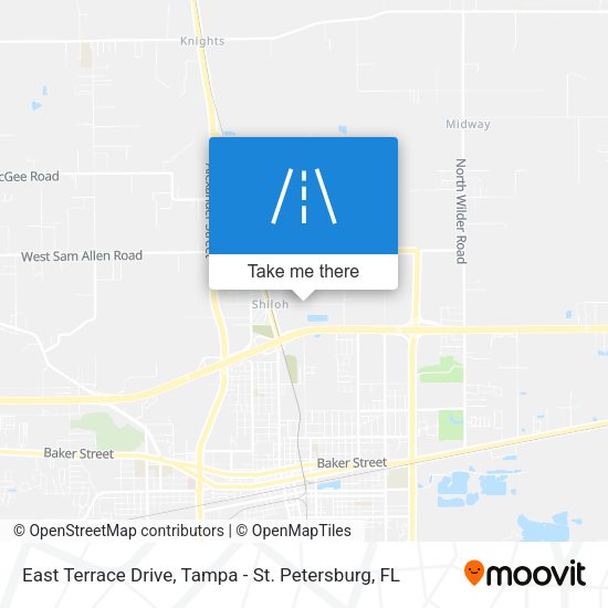 East Terrace Drive map