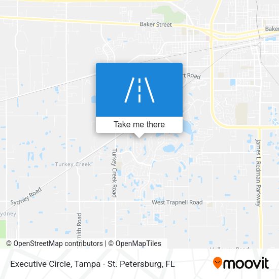 Mapa de Executive Circle