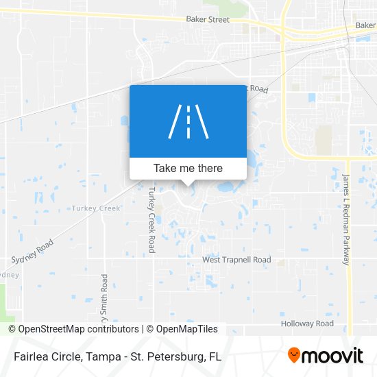 Mapa de Fairlea Circle