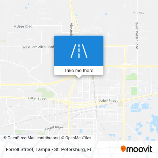 Mapa de Ferrell Street
