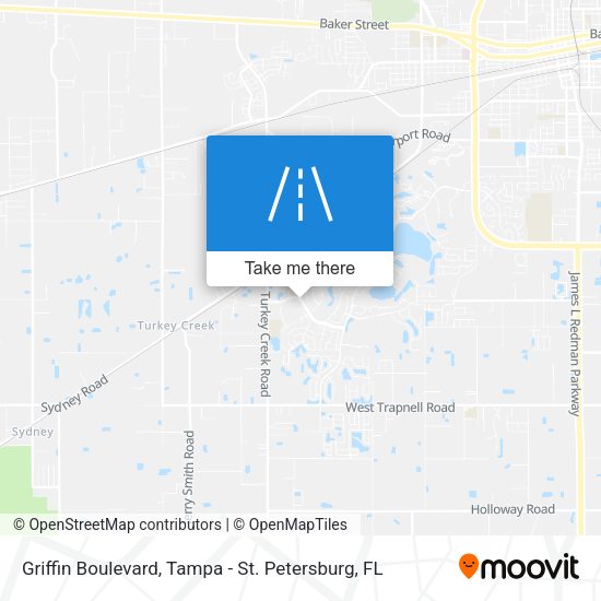 Griffin Boulevard map
