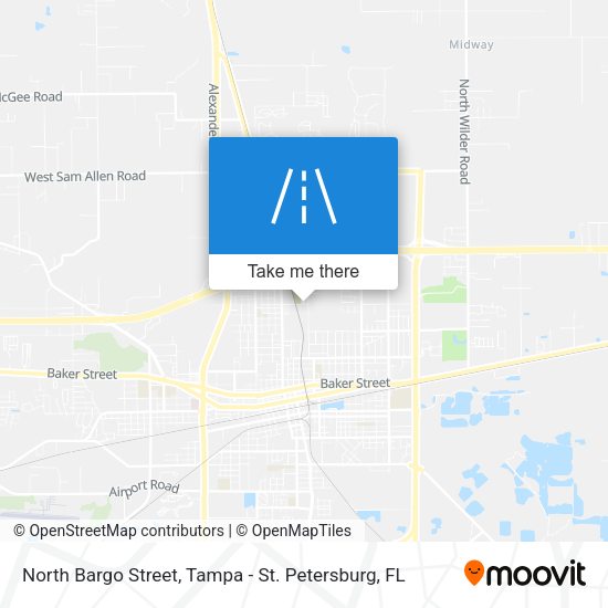 Mapa de North Bargo Street