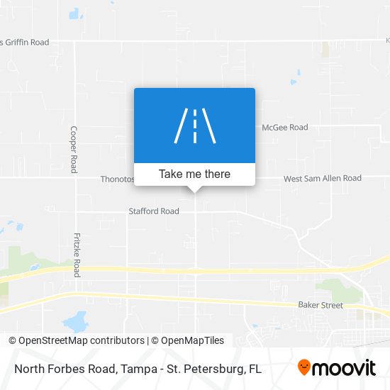 Mapa de North Forbes Road