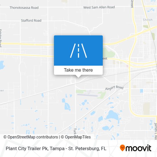 Plant City Trailer Pk map