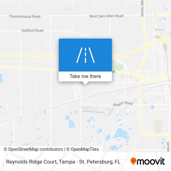 Reynolds Ridge Court map