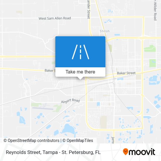 Reynolds Street map