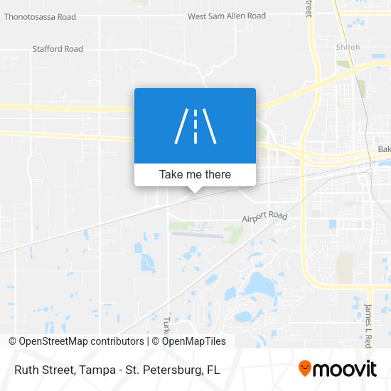 Mapa de Ruth Street