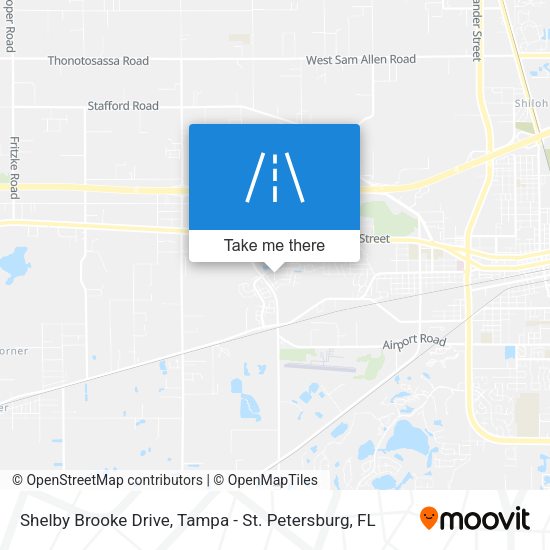 Mapa de Shelby Brooke Drive