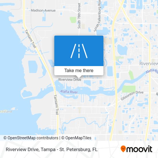 Mapa de Riverview Drive