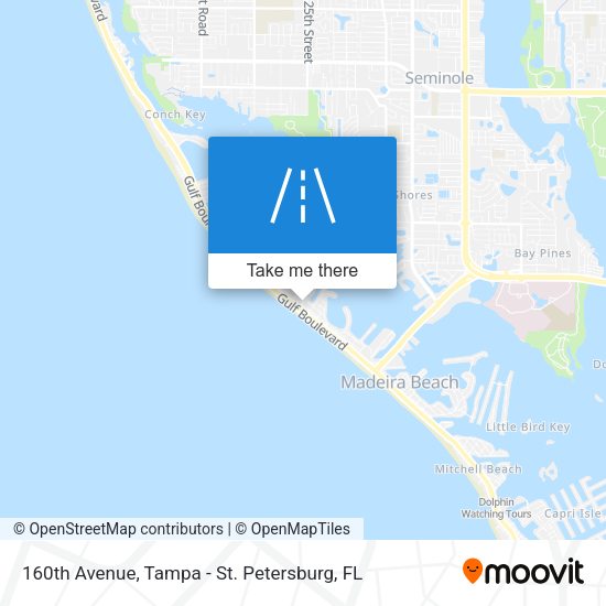 160th Avenue map