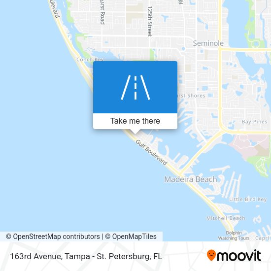 163rd Avenue map