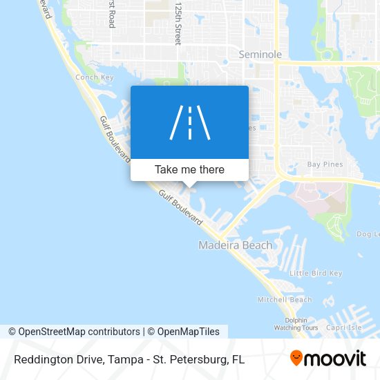 Mapa de Reddington Drive