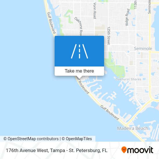 176th Avenue West map
