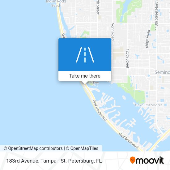 183rd Avenue map