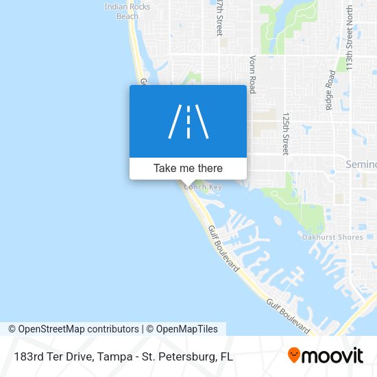 Mapa de 183rd Ter Drive