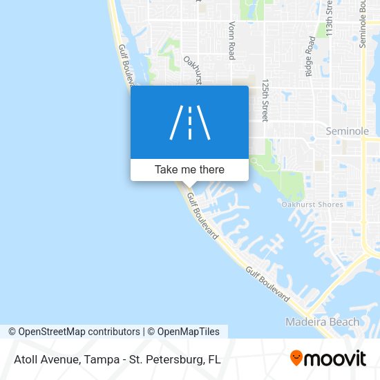 Atoll Avenue map