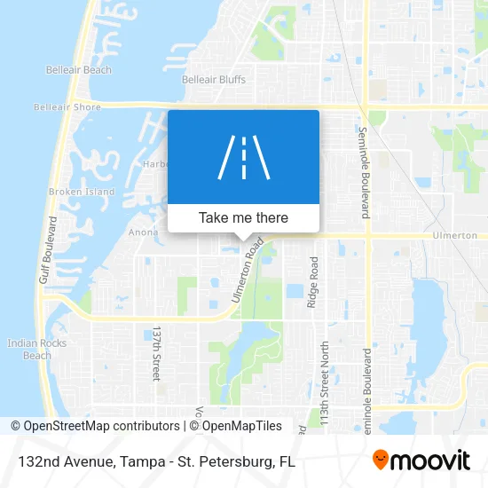 Mapa de 132nd Avenue