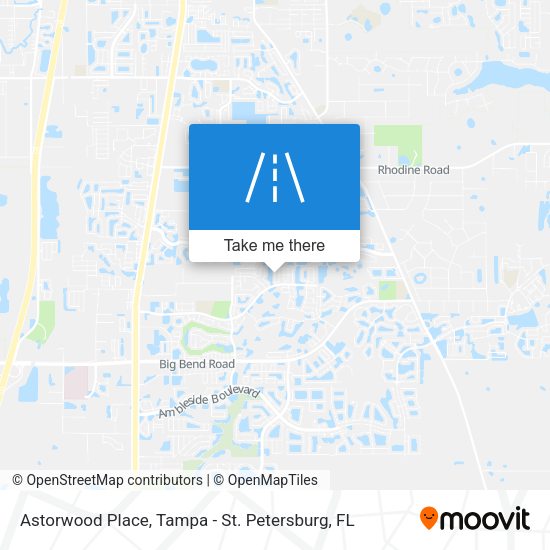 Astorwood Place map