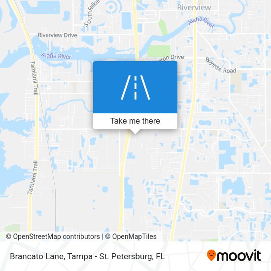Brancato Lane map